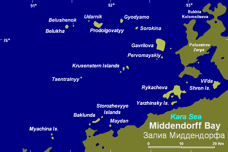 залив Миддендорфа