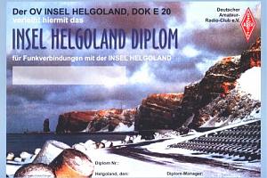 HELGOLAND ISLAND DIPLOMA
