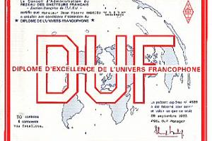 DUF (DIPLOME DE L'UNIVERS FRANCOPHONE)