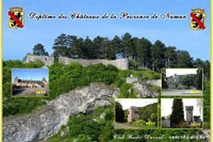 DIPLOME DES CHATEAUX DE LA PROVINCE DE NAMUR (CASTLES OF THE PROVINCE OF NAMUR AWARD)