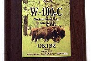 W-100-C - Worked in 100 CONTESTs
