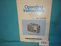 Мануал Националь-Панасоник приемник и магнитолу