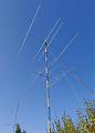 4 элемента яги yagi на 40 метров (7Mhz)