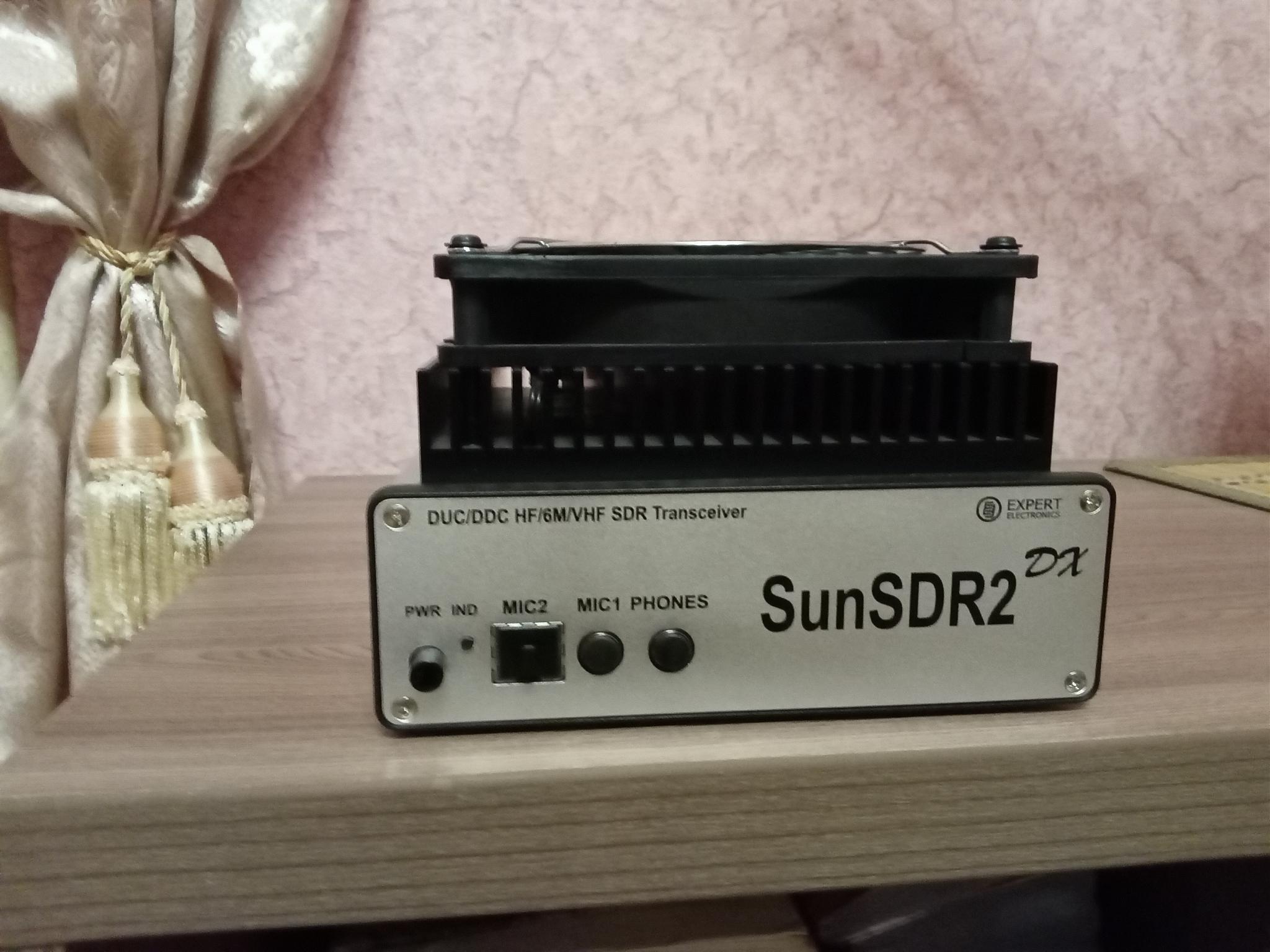 Подключение sunsdr2 к компьютеру