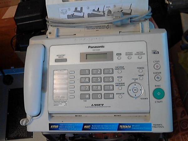 Продам телефон-факс panasonik kx-ft984. kx-fl423. и др.