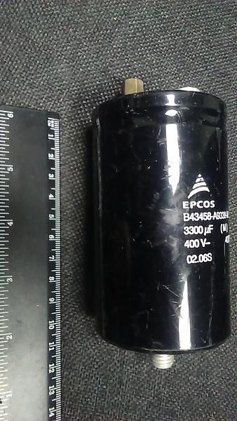 Продам Конденсатор EPCOS B43458-A9338-M 400V 3300MF б/у