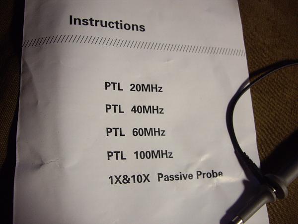 Продам Щуп для осциллографа PTL 20 MHz 