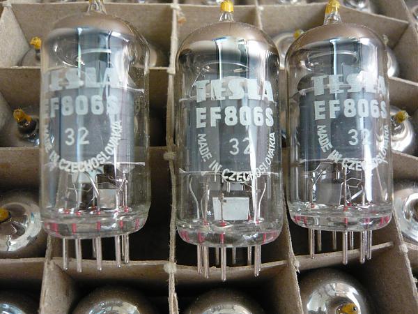 Продам Радиолампы EF806S tesla