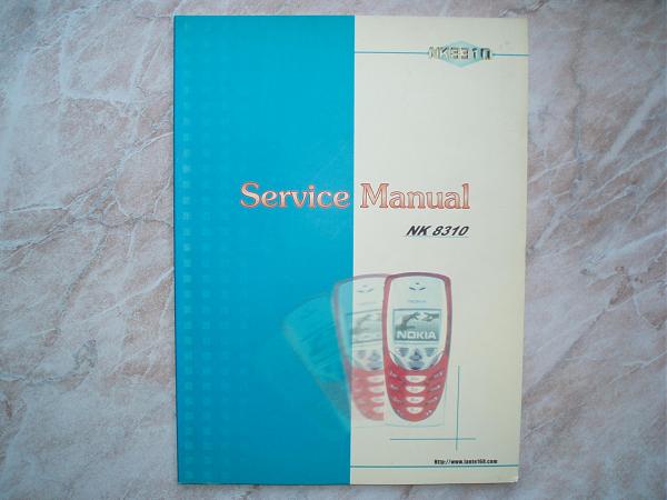 Продам Service Manual на сотовый телефон NOKIA 8310