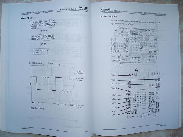 Продам Service Manual на NOKIA 8210, 8250, 8850