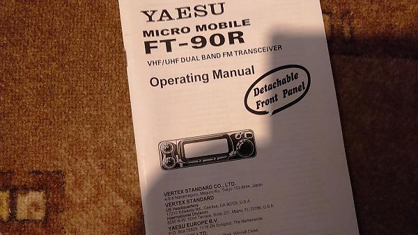 Продам Инструкции для FT-50R, FT-90 ((оригинал)