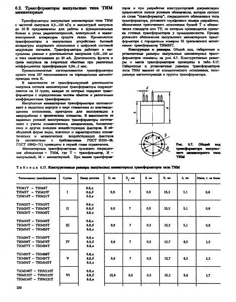 Продам Трансформатор Импульсный Миниатюрный типа ТИМ69Т