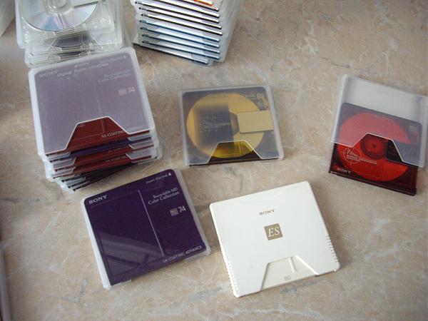 Продам MD диски 80 штук