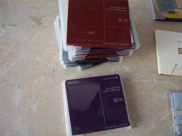 Продам MD диски 80 штук