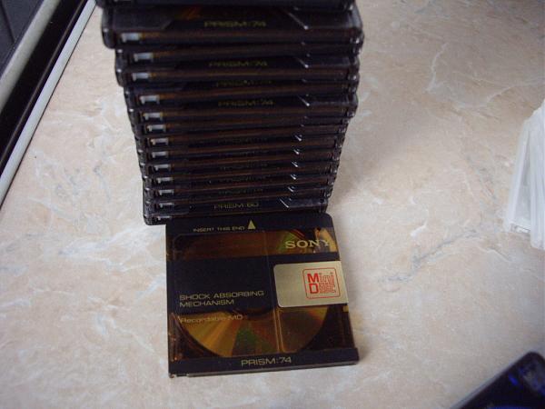 Продам MD диски 80 штук