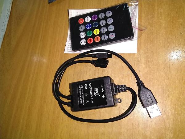 Продам Акустический RGB контроллер с п/у-10шт