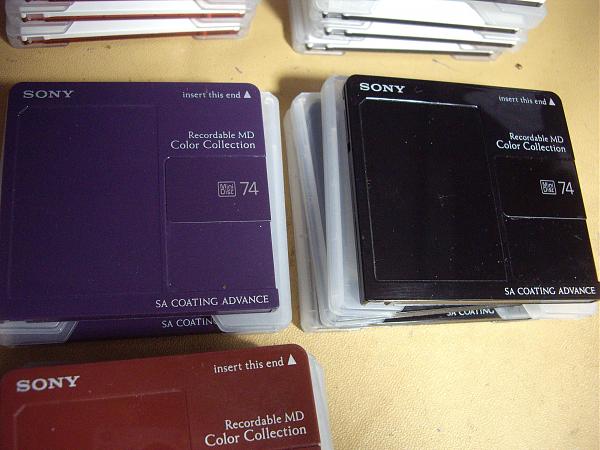 Продам MD диски Sony Bianca - редкие Новые