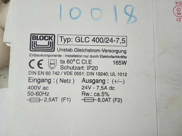 Продам Блок питания трансформаторный GLC 400/24-7.5