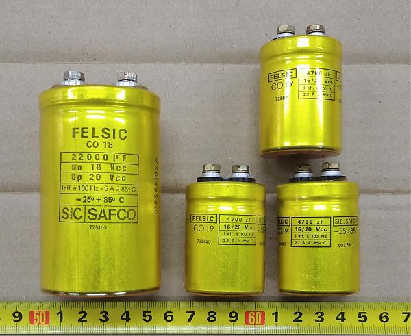 Продам конденсаторы FELSIC