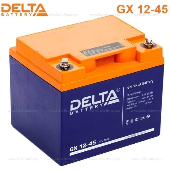 Продам акб Delta GX 12-45