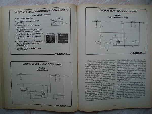 Продам Кaтaлoг Cправoчник по микросхемам фирмы MAXIM 1995