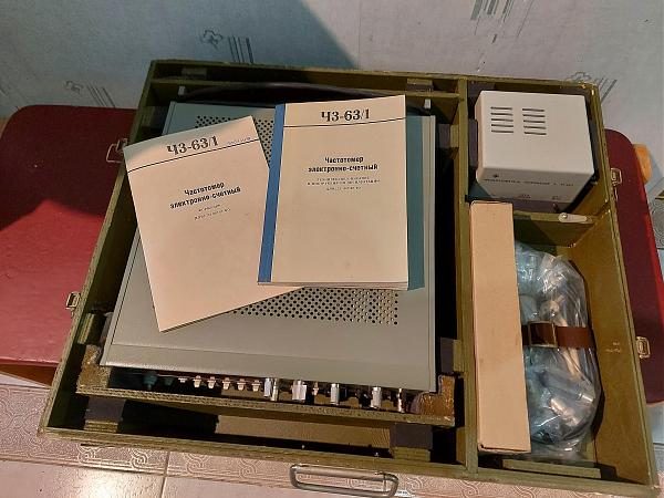 Продам Частотомер электронно-счетный Ч3-63/1 1990год