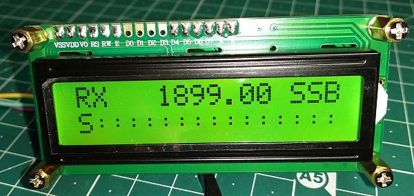 Продам Синтезатор частот КВ AM/SSB MINI LCD VFO