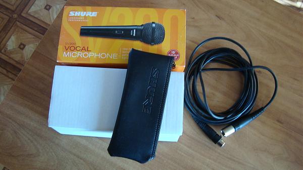 Продам SHURE SV200 Вокальный микрофон с кабелем