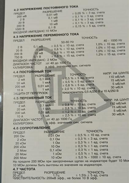 Продам Мультиметр Mastech MY-65