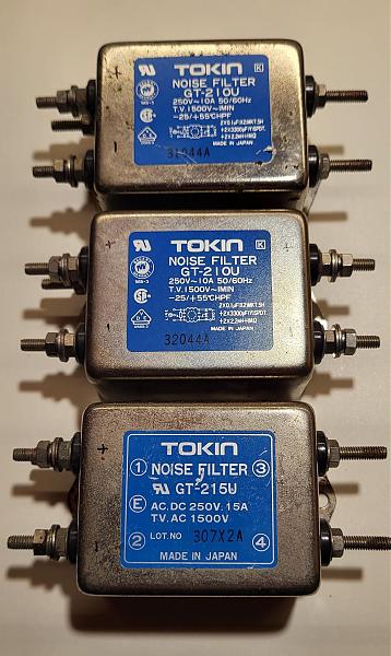 Продам Tokin сетевой фильтр 10А, 15А