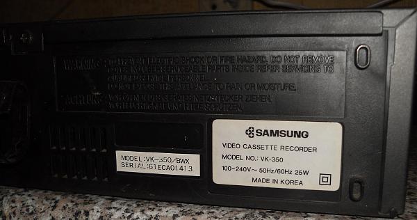 Продам Samsung VK-350 видеомагнитофон