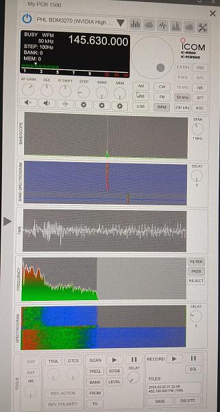 Продам icom pcr-1500