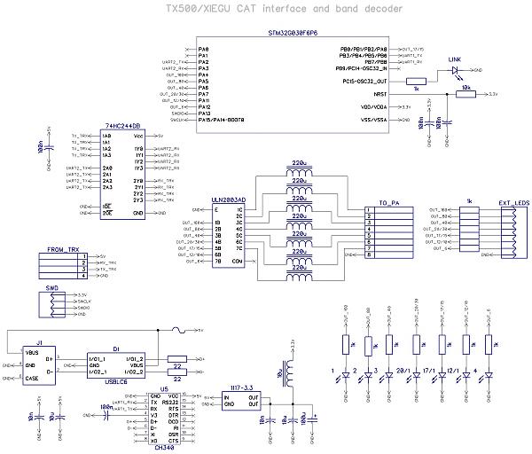Продам Band decoder для Xiegu и Lab599