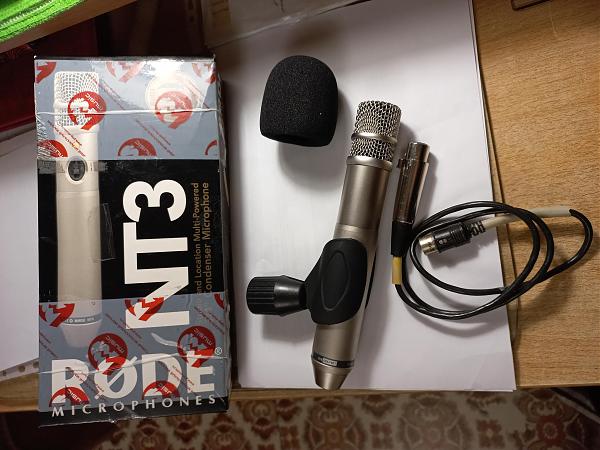 Продам Микрофон конденсаторный RODE NT3