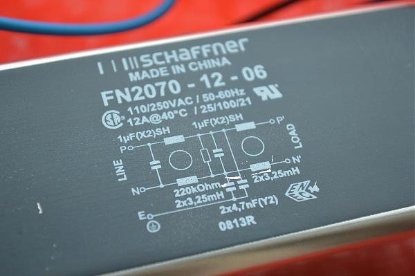Продам Фильтр сетевой Schaffner FN2070, 250VAC/12A, новый