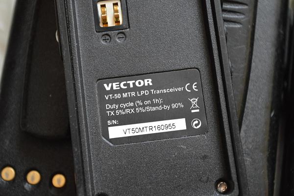 Продам Рации Vector VT-50 MTR LPD в коллекцию, лот 4шт