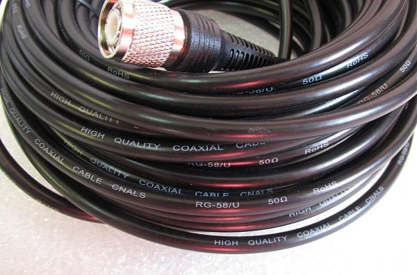 Продам кабель RG-58/U, 20м