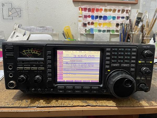 Меняю Немного неисправный icom-756 поменяю