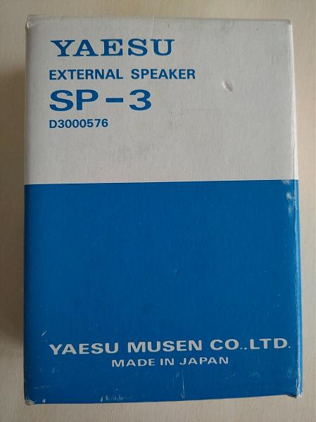 Продам Yaesu SP-3 внешний динамик