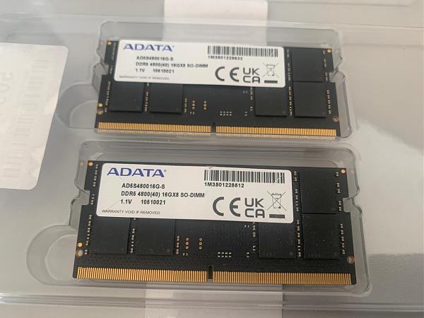 Продам Память SO-DIMM 16G 4800