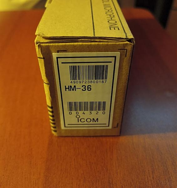 Продам icom HM-36