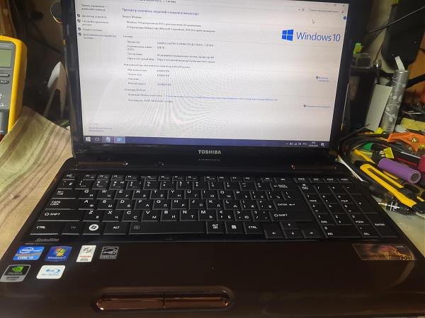 Продам toshiba satellite l755-13t