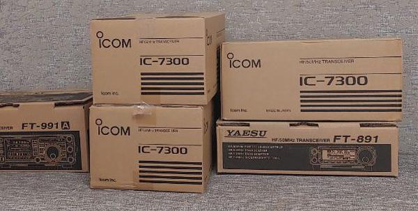 Продам icom 7300 новые (в коробках) США версия