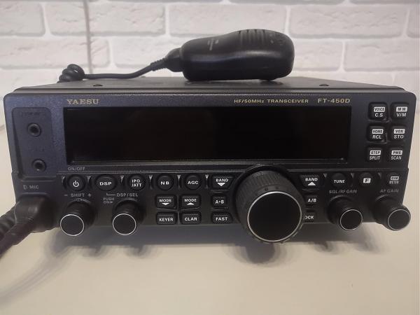 Продам Трансивер YAESU FT-450D, HEIL pro-set plus, ANLI