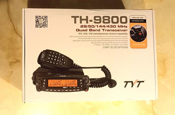 Продам Трансивер TYT TH-9800 plus, Антенна CR-8900