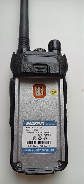 Продам Цифровая рация Baofeng DM-1706