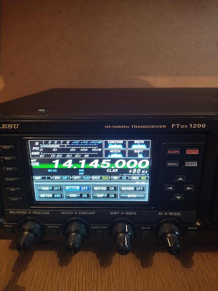 Продам кв трансивер yaesu ftdx-1200