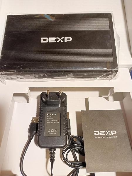 Продам Внешний бокс для HDD DEXP UA003 с жестким диском