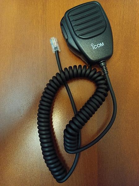 Продам микрофон HM-118N для КВ и УКВ трансиверов Icom
