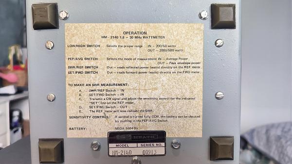 Продам КСВ (SWR) метер HM-2140 (HEATHKIT)